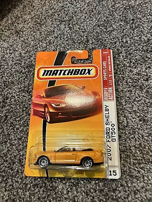 2009 Matchbox /#15 2007 Ford Shelby GT500 / Orange / Sports Cars • $9.49