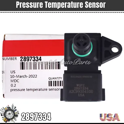 $12.99 • Buy 2897334 Pressure Temperature Sensor For CUMMINS M11 ISC ISL ISM ISX ISB