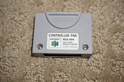 Controller Pak (Nintendo 64 N64) Official Memory Card • $9.89