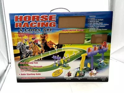 Silverlit Horse Racing Game 4 Lane Set Electronic Counter T2750 D120 • £22.70