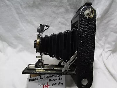 Antique Kodak Folding Autographic 2A/ Kodak Junior (circa 1916) - Untested • $25