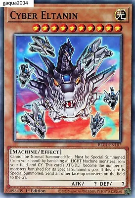 YuGiOh Cyber Eltanin BLC1-EN107 Common 1st Edition • £0.99