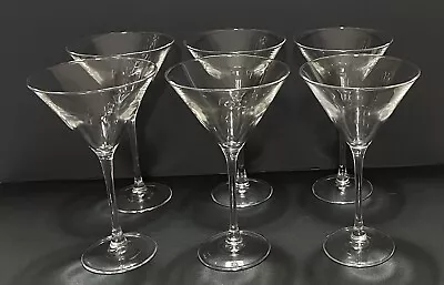 LUMINARC 10 0z. Martini Cocktail Glassware 8  SET Of 6 Mint! • $19.95