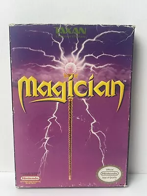 Magician Nintendo NES Game & Case Tested • $99