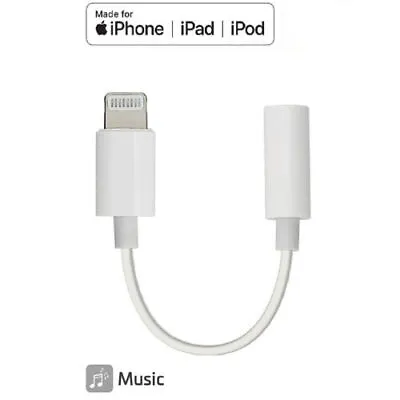 For Apple IPhone Headphone Adapter Jack 3.5mm Aux Cord Dongle • $2.98