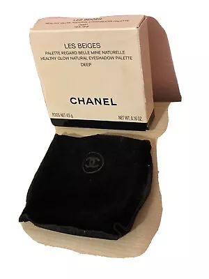 Chanel Quad Eye Shadow Box And Velvet Pouch Les Beiges - Box And Pouch Only. • £4.99