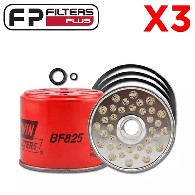 3 PACK Of BF825 Fuel Filter (RYCO R2132P) - Suits 5836B100 Delphi CAV • $49.95