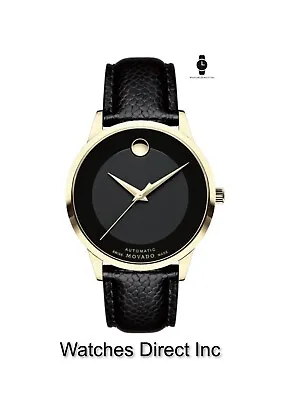 Brand New Movado Collection Men’s Yellow Gold PVD 39mm Automatic Watch 0607348 • $995