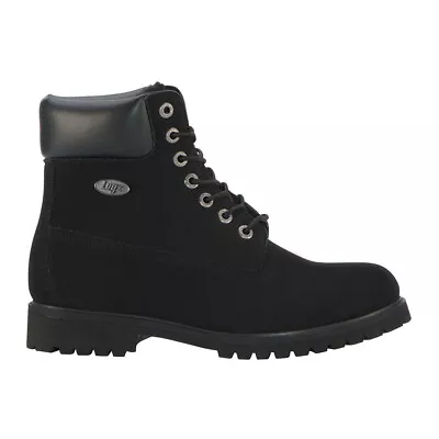 Lugz Convoy Lace Up Hiking  Mens Black Casual Boots MCNVYFD-001 • $40.39