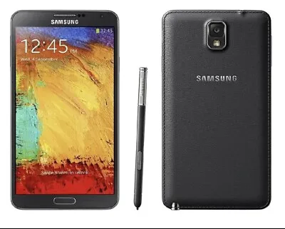 Samsung Galaxy Note 3 SM-N9005 32GB 4G LTE Unlocked Smartphone Black -Excellent- • $52.25