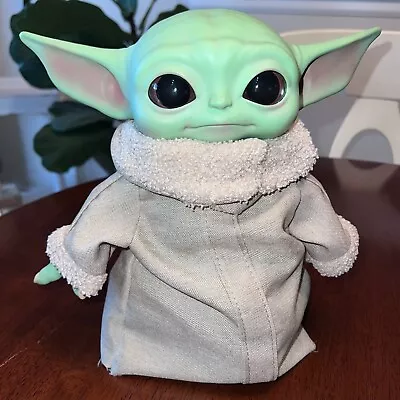 Star Wars Mandalorian Baby Yoda 12  Plush Hard Head & Hands Beanie Toy 2020 • $8.99