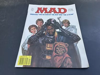 MAD Magazine #242 October 1983 Star Wars Unmasks The Return Of The Jedi & A-Team • $10.99