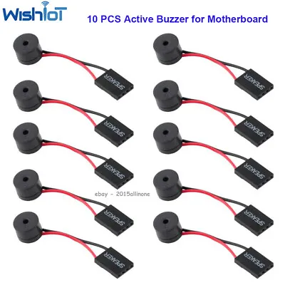 10PCS PC Mainboard Buzzer Computer Speaker Beep Continous Sounder Active Buzzers • $5.99