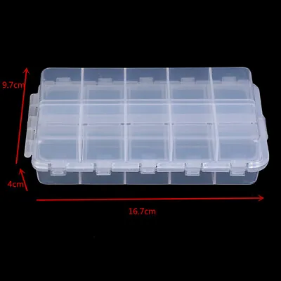 Folding Fishing Gear Box/fishing Gear Accessory Box (16.6*9.7*4.1cm) HF H4J^3C • $12.62