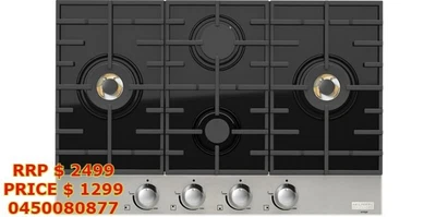 $1299 • Buy 90cm Gas Cooktop Gas On Glass Neil Perry Kitchen  Npc90g Rrp $ 2499 Free Delivey