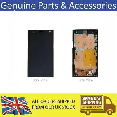 £4 • Buy FOR SONY XPERIA S LT26i LCD WITH TOUCH SCREEN DIGITIZER FRAME BLACK REPLACEMENT