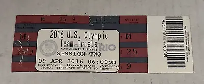 2016 US Olympic Trials Session 2 USA Wrestling Team Ticket Stub 4/9/16 Iowa • $25.19