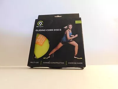 Champion Gliding Core Discs (2) Exercise Guide Multi Use Work Out On Carpet/Wood • $6