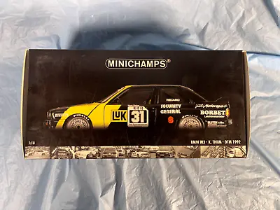 1:18 Minichamps BMW M3 Team Mk Motorsport DTM 1988 / Kurt Thim • $172.85