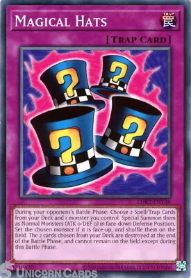 LDK2-ENY36 Magical Hats UNL 2024 Edition Mint YuGiOh Card • $1.23