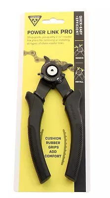 Topeak Power Link Pro Chain Pliers Shop Master-Link Remove/Install TT2560 NEW • $21.58