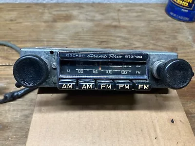 1960s/ 1970s Mercedes Benz Porsche & Ferrari Becker Grand Prix Stereo ST-810 • $295