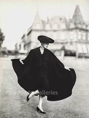 $196.24 • Buy 1955 Vintage RICHARD AVEDON Paris Female Fashion DOVIMA Duotone Photo Art 16x20