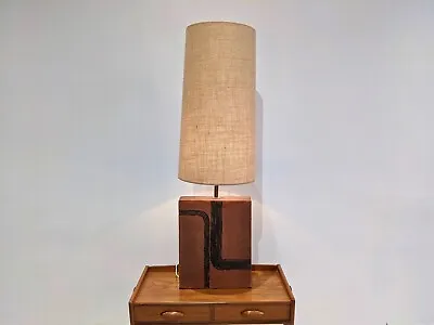 £660.17 • Buy Terracotta Lamp And Faire La Minette In Linen/lamp Earth-baked
