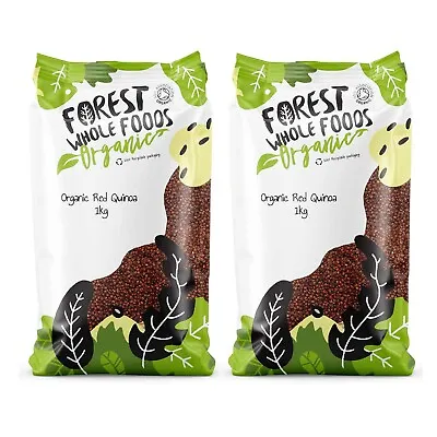 £18.72 • Buy Organic Red Quinoa 2kg -Forest Whole Foods