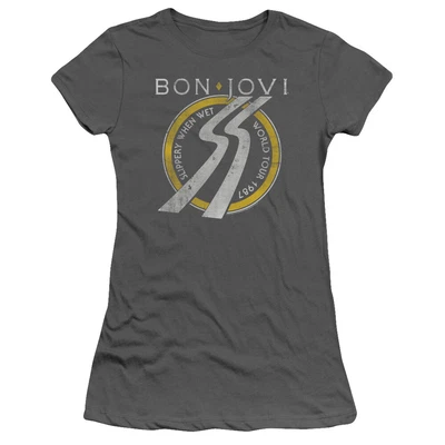 £35.68 • Buy Bon Jovi  'Slippery When Wet World Tour  Women's  Or Girl's Junior Babydoll Tee