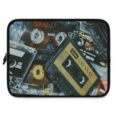Cassette Tape Walkman 80s 90s Computer MacBook Pro Case Tech Laptop Sleeve • $25.99