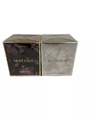 Victorias Secret Set Of 2 Candles New Night Falls/Illuminight • $12.95