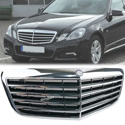 For 2010-2013 Mercedes Benz W212 E-Class E550 E350 Front Bumper Grille W/Emblem • $118.99