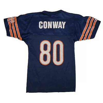 Vintage 90s Champion Curtis Conway #80 Chicago Bears Jersey YOUTH Boys Small 8 • $24.88