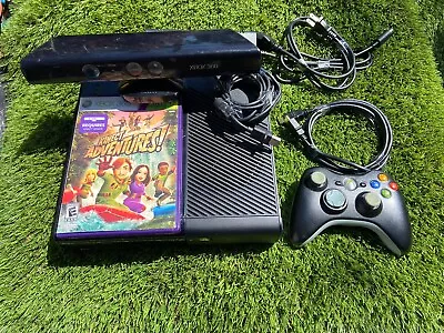 Microsoft Xbox 360 E 500GB Console With Kinect & Game ! • $100