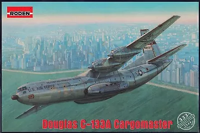 Roden  1/144 C133A Cargomaster Turpoprop Cargo Aircraft  ROD333-W • $27.30