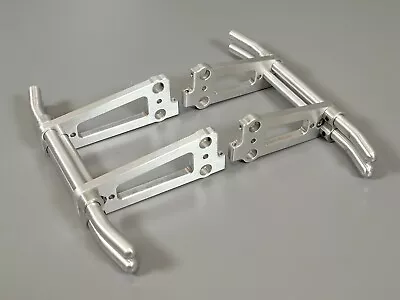 Aluminum Front + Rear Bumper Bar Guard Protection For Tamiya R/C 1/10 TXT-1 TXT1 • £89.33