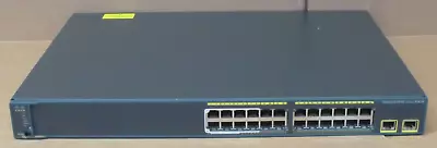 Cisco Catalyst WS-C2960-24LT-L 16x 10/100 + 8x 10/100 PoE Port Ethernet Switch • £24