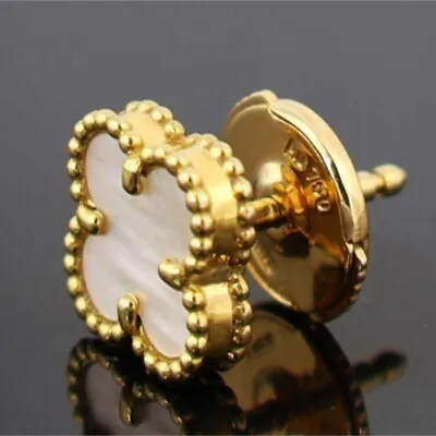 Van Cleef & Arpels Sweet Alhambra Earring Single Ear MOP K18YG Yellow Gold • $1557.89