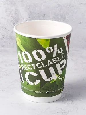 7oz Disposable Single Wall Paper Tea Drinking Cups Pack Of 100 • £6.99