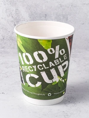 7oz Disposable Single Wall Paper Tea Drinking Cups Pack Of 100 • £6.99