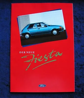 Ford Fiesta XR2i S CLX C Brochure 12.1989  • £6.38