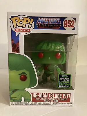 Funko POP! Masters Of The Universe He Man Slime Pit 2020 Spring Con EXCLUSIVE • $14