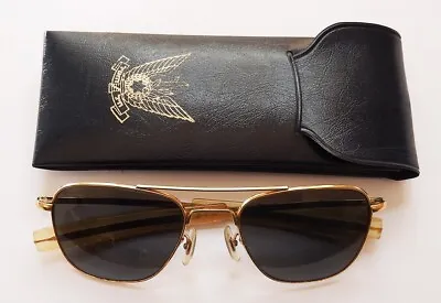 Vintage 1970's American Optical Ao Command Israel Air Force Pilot Sunglasses • $983.06