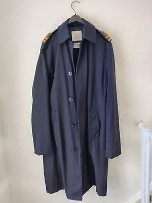 £14.99 • Buy Royal Navy Raincoat Old Style Genuine British RN Issue Single Breasted Coat 