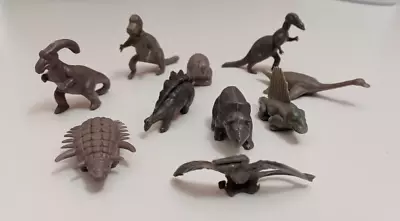 Complete Set 10 Nabisco Frito Lay Dinosaur Gray Vintage 1960s Plastic Premium • $89.99