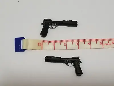 1/12 Scale Set Of 2 Black Color Robocop M93R Plastic Gun • $9.99
