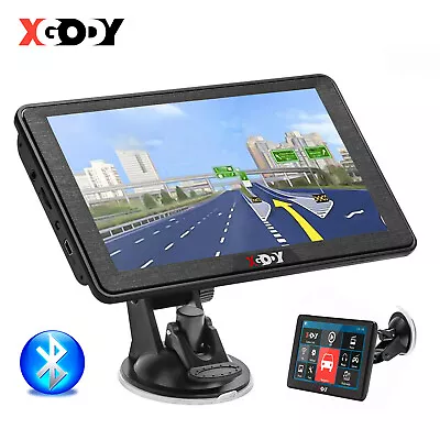 XGODY 886 7  SAT NAV HGV Lorry LGV GPS Navigation UK Europe Maps Speedcam POIs • £56.99