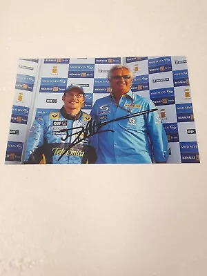 F1 Jacques Villeneuve ORGINAL Hand SIGNED PICTURE.  Not An Print • £40