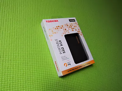 $88 • Buy Toshiba X10 Portable SSD 250GB - Matte Black 